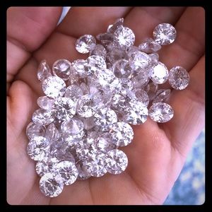 Highest quality cubic zirconia loose diamonds